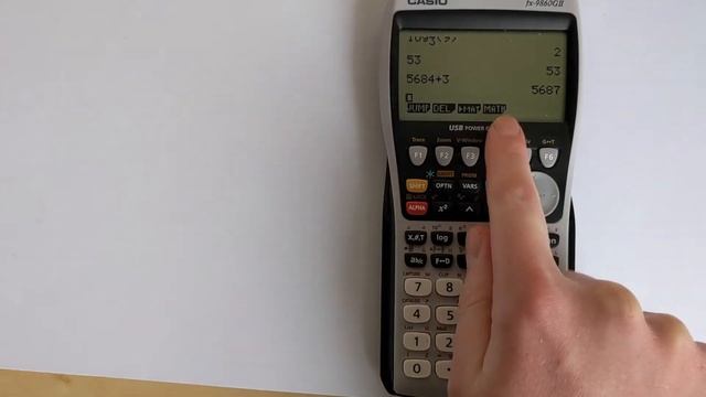 How to Clear the Screen on a Casio fx-9860GII Graphing Calculator смотреть онлайн