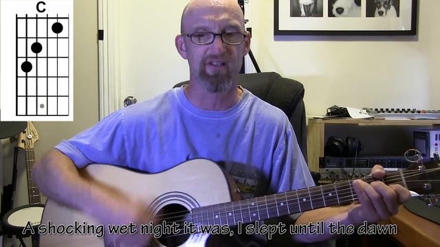 Little Beggarman, Irish/Celtic Guitar Tutorial with chords and lyrics смотреть онлайн