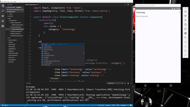 Learn about Components and input controls in React Native - Part 5 смотреть онлайн