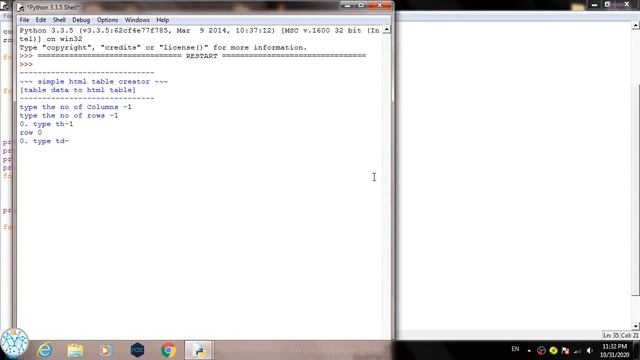 How to grow Simple HTML Table Creator using Python | Python Projects Example | Python 3.3 | 2020 смотреть онлайн