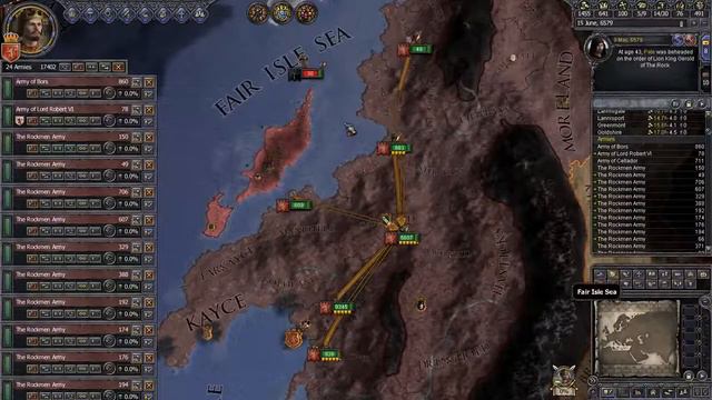 Crusader Kings 2 New Seven Kindoms mod - House Lannister episode 4: Civil war смотреть онлайн