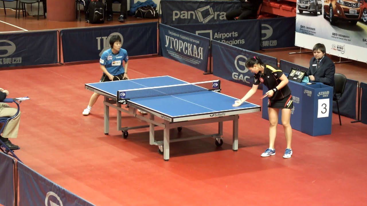 ITTF WORLD TOUR RUSSIAN OPEN 2014 komwong nanthana - XIAO MARIA смотреть онлайн