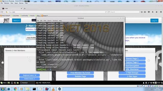 DOS Attack Slowlaris For Linux Python Script Example смотреть онлайн