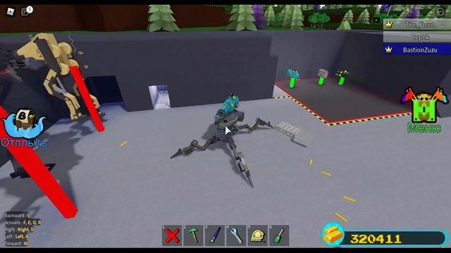 Штурмовик #11 постройки от подписчиков Build a boat for treasure Roblox смотреть онлайн