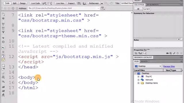 Bootstrap tutorial for beginners.. смотреть онлайн