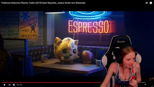 POKÉMON DETECTIVE PIKACHU - TRAILER #1 REACTION смотреть онлайн