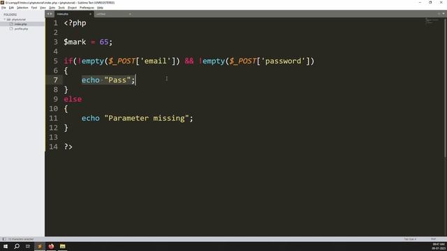 PHP if...else...elseif Statements & How to Use in Project | PHP Tutorial смотреть онлайн