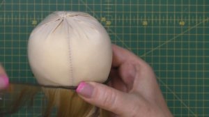 Текстильная кукла 35 см МК Как пришить волосы и сшить обувь кукле большеножке//Бесплатный курс #6