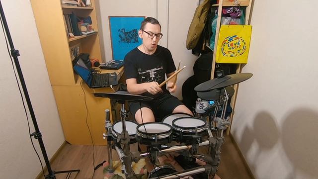 Анвар Нургалиев - Бәгърем (home drum cover) смотреть онлайн