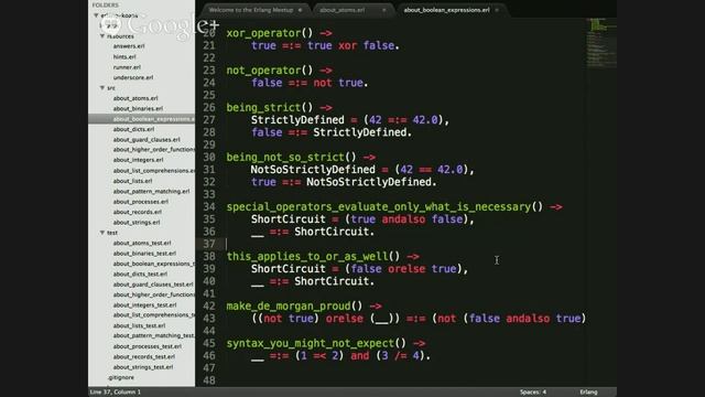 Erlang Koans - SF Meetup 2/20/2014 смотреть онлайн