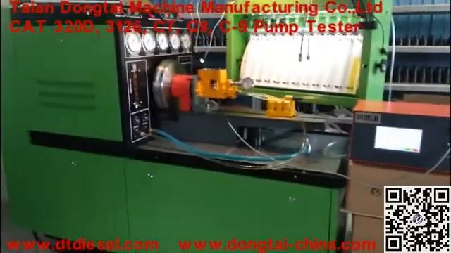 CAT C7,C9,C 9,3126,320D Pump Tester смотреть онлайн