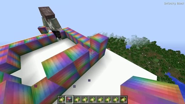 ДЕВУШКА НУБ И РЕБЕНОК ПРО ПОСТРОИЛИ РАДУЖНЫЙ ТАЙНИК В ВОЗДУХЕ В МАЙНКРАФТ | НУБИК В MINECRAFT смотреть онлайн