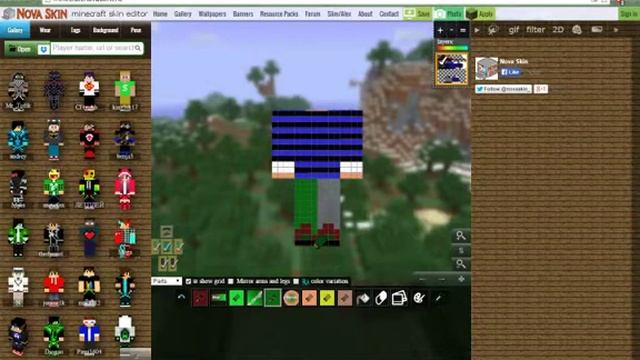 Рисуем скины 1 (Зимний скин) смотреть онлайн