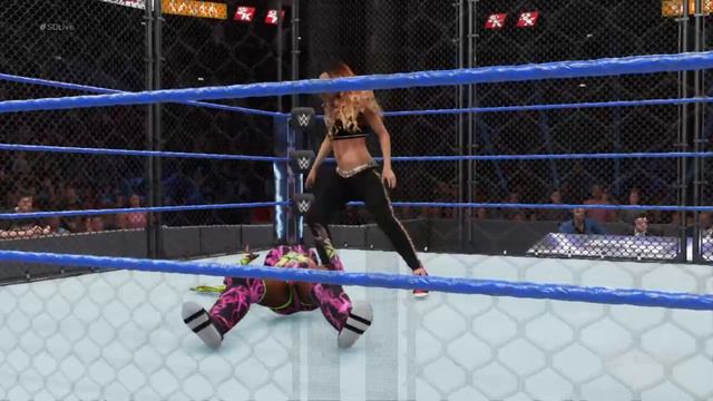 NAOMI VS CARMELLA - WWE Smackdown Live March 2018