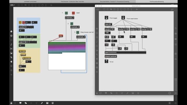 Max/Msp/Jitter - урок 11. Процедурное рисование. Procedural drawing. ? смотреть онлайн