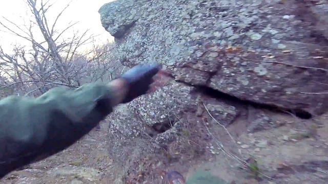 Спуск с Южной Демерджи через обвал. смотреть онлайн
