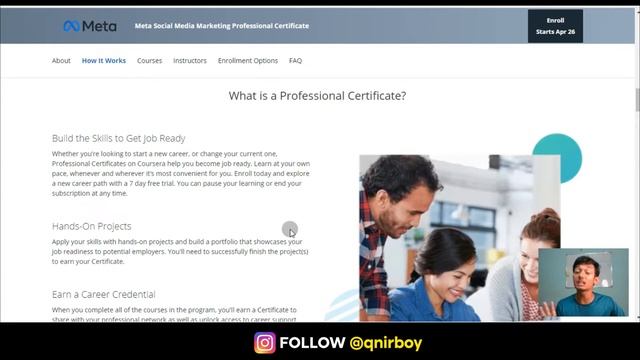 Meta Social Media Marketing Professional Certificate ? #Meta #MetaCourse #Facebook смотреть онлайн