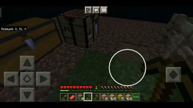 выживание один блок - скайблок , в Майнкрафт на телефоне смотреть онлайн