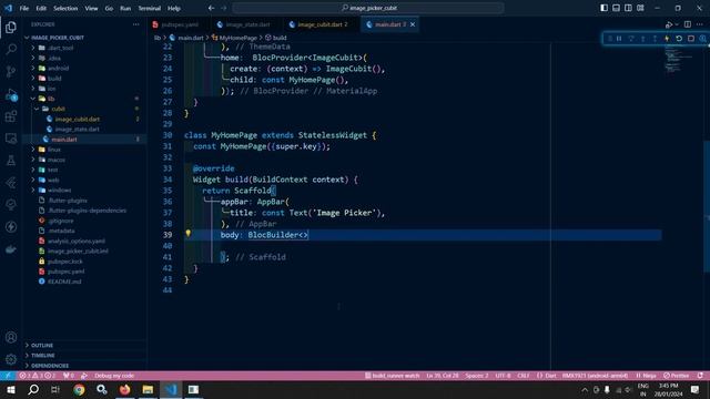 #18 || Image Picker in Flutter with Cubit || Flutter Bloc & Cubit Tutorial смотреть онлайн