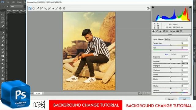 Photoshop Tutorial I'm Going To Show How To Professional Background Change Editing Tutorial смотреть онлайн