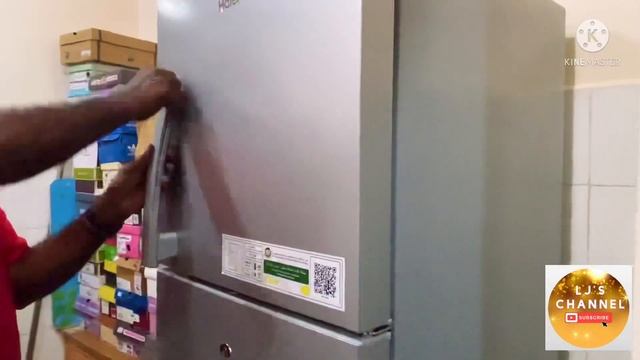 Unboxing & Installation Of Haier Top Mount Refrigerator Inverter Compressor SharafDG L LJ’s Channel