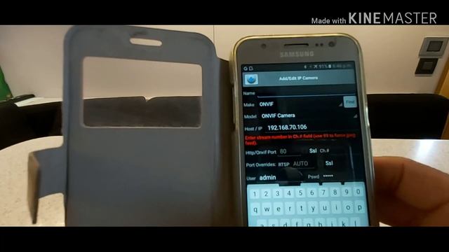 HOW TO INSTALL IP CAMERA ON CELLPHONE ANDROID AND IPHONE  QUICK...