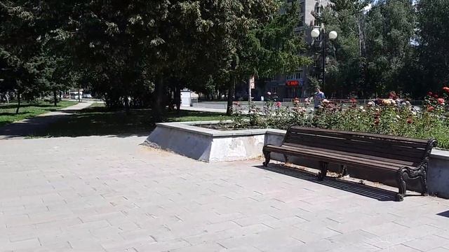 Самара, аллея по Стара-Загоре. Гуляем.Лето. смотреть онлайн