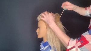 Собранная причёска для девочки