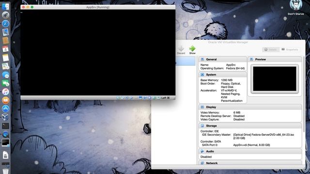 VM12 Fedora Server install on VirtualBox part 01 смотреть онлайн