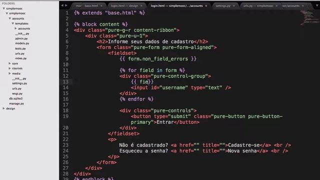Template de Login смотреть онлайн
