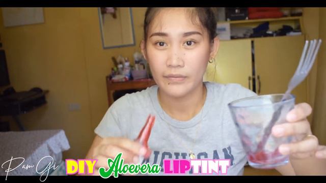 DIY LIP TINT | Using ALOE VERA смотреть онлайн