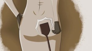 Spanking Lady Dimitrescu (animated version)