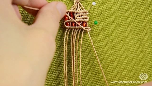 Snaky ZigZag Lines with Beads - Egyptian Bracelet Tutorial смотреть онлайн