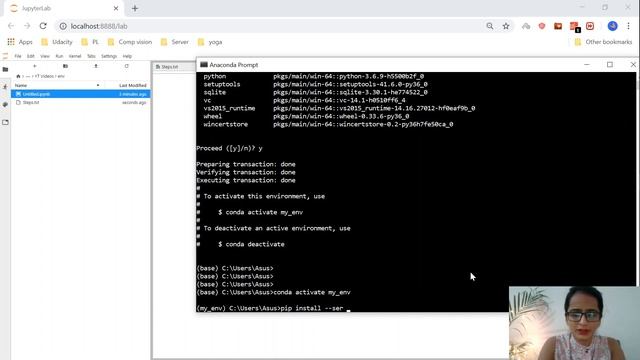 How to install a virtual environment inside jupyter notebook? смотреть онлайн