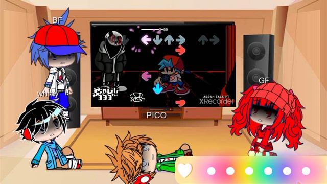 FRIDAY NIGHT FUNKIN / REACTIONS TO VHS SANS!!! / FNF MOD VS VHS SANS / KAIZUMI MC. смотреть онлайн