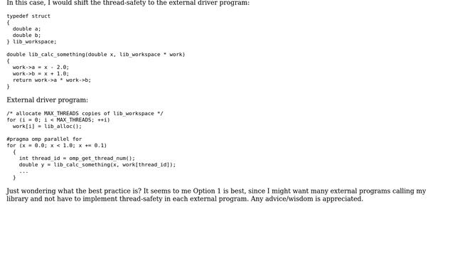 Software Engineering: Thread-safe C library with OpenMP смотреть онлайн