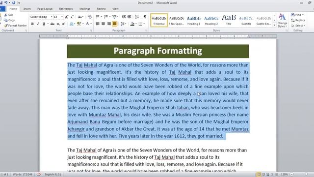 Paragraph Formatting in Ms Word in Hindi | Paragraph Formatting in Word | Ms Word смотреть онлайн