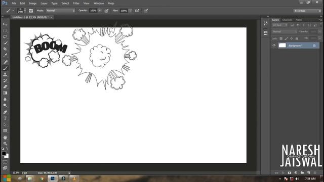 Apply Brush abr File on Photoshop смотреть онлайн