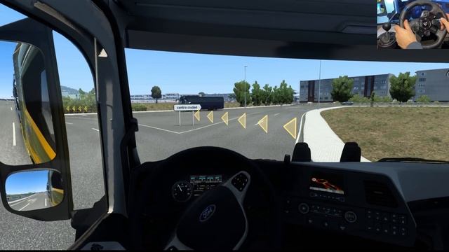 ETS 2 - Ford F-MAX Transporting Cars from Cordoba смотреть онлайн