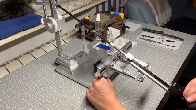 Заточка Spyderco Military CPM S30V на ZAG-MAX+ смотреть онлайн