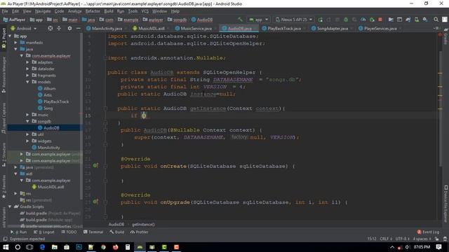 Android Audio Player like google music player || Create database || SQLite || (Bengali) part 12 смотреть онлайн