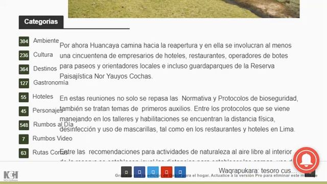 HUANCAYA Y CAPACITACIÓN A LOS POBLADORES, Artículo para la Revista RUMBOS por Daniel Lopez Mazzotti смотреть онлайн