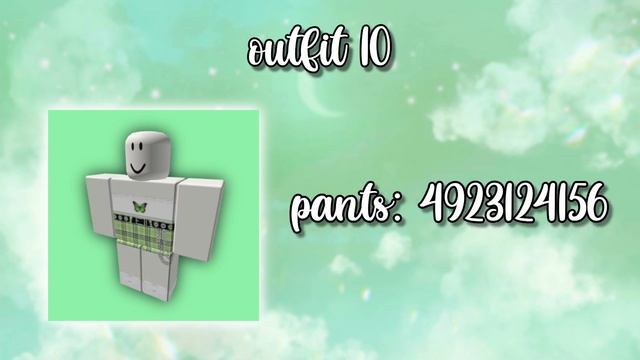 20 green Roblox outfit codes! ? смотреть онлайн