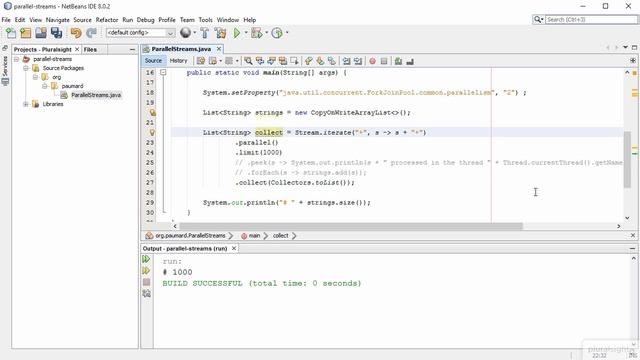 56 Live Coding Parallel Reduction, Hint at the Collector Pattern смотреть онлайн