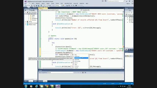 C# Събитийно Програмиране. Access connections. Console CRUD. GridView смотреть онлайн