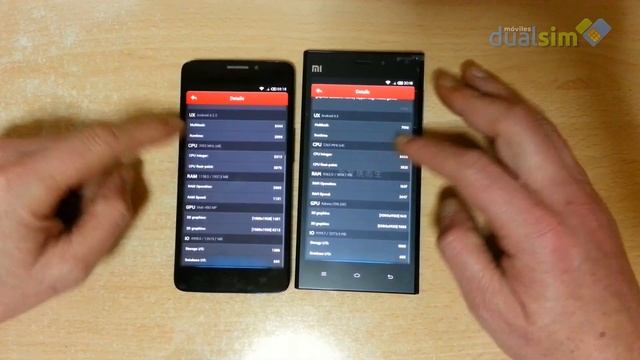 TCL Idol X+ S960 vs Xiaomi Mi3 смотреть онлайн