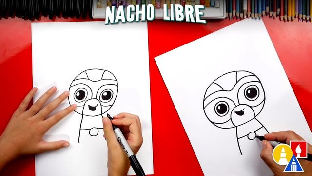 How To Draw A Luchador - Nacho Libre смотреть онлайн