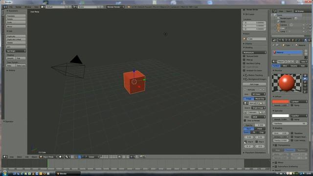 how to load a background image to blender 3d v. 2.76. tutorial spoken смотреть онлайн
