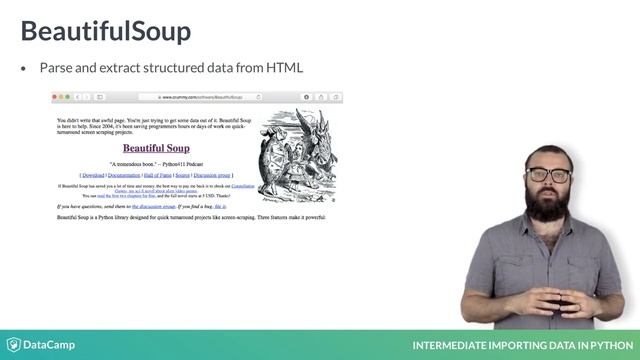 Python Tutorial : Scraping the web in Python смотреть онлайн