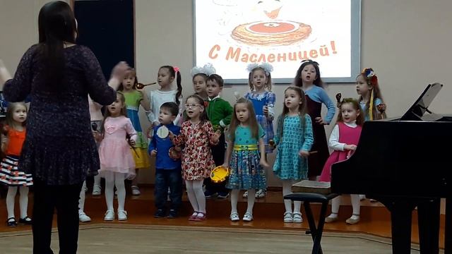 "Ой, блины, блины ,вы блиночки мои..." Масленица Детская школа искусств 3. смотреть онлайн